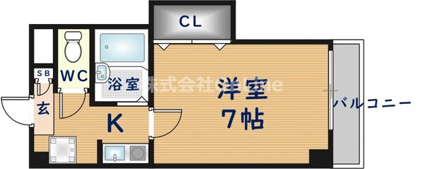 EAST RESIDENCE NAGATAの物件間取画像